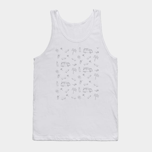 VACATION TRIP Tank Top by Trio Store